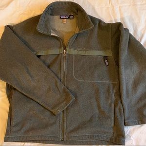 Mens Olive Green Patagonia Fleece